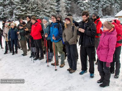 Beskid Mały, sylwester z AKT GDAKK. Polskie góry, Beskidy.