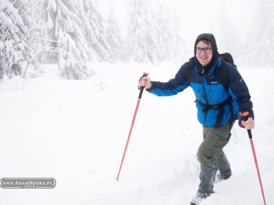 Beskid Mały, sylwester z AKT GDAKK. Polskie góry, Beskidy.