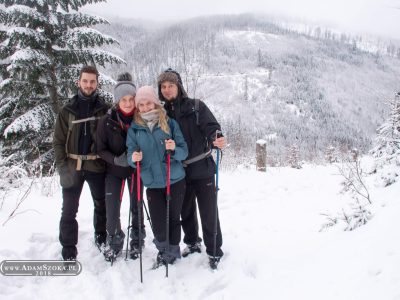 Beskid Mały, sylwester z AKT GDAKK. Polskie góry, Beskidy.