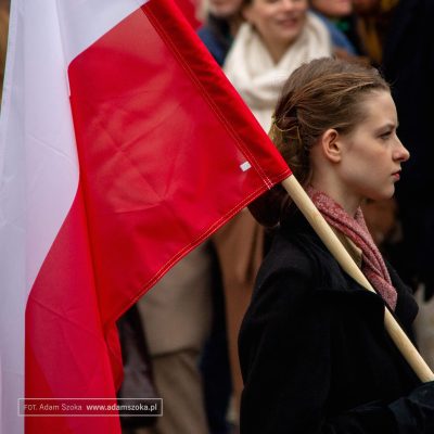 Gdańsk - parada z okazji Święta Niepodległości Święto Niepodległości i parada na starym mieście