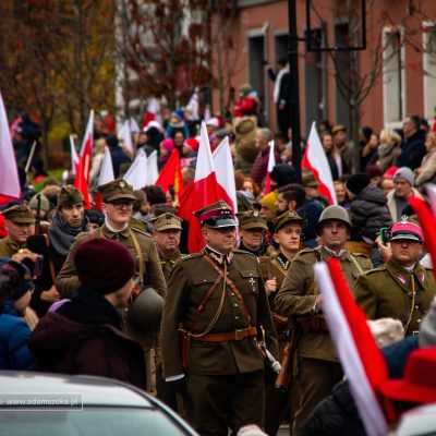 Parada w Święto Niepodległości, Gdańsk 11.11.2025 Święto Niepodległości i parada na starym mieście